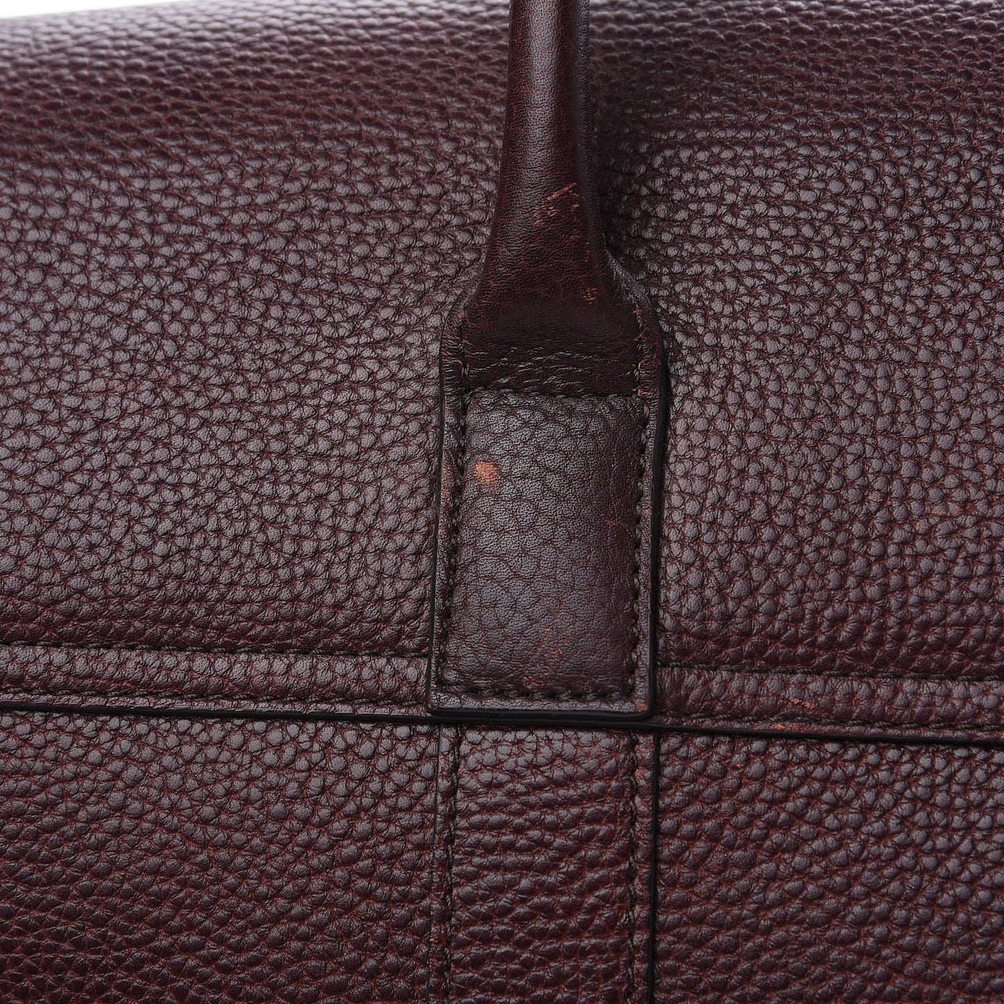 Grain Vegetable Tanned Calfskin Bayswater Oxblood