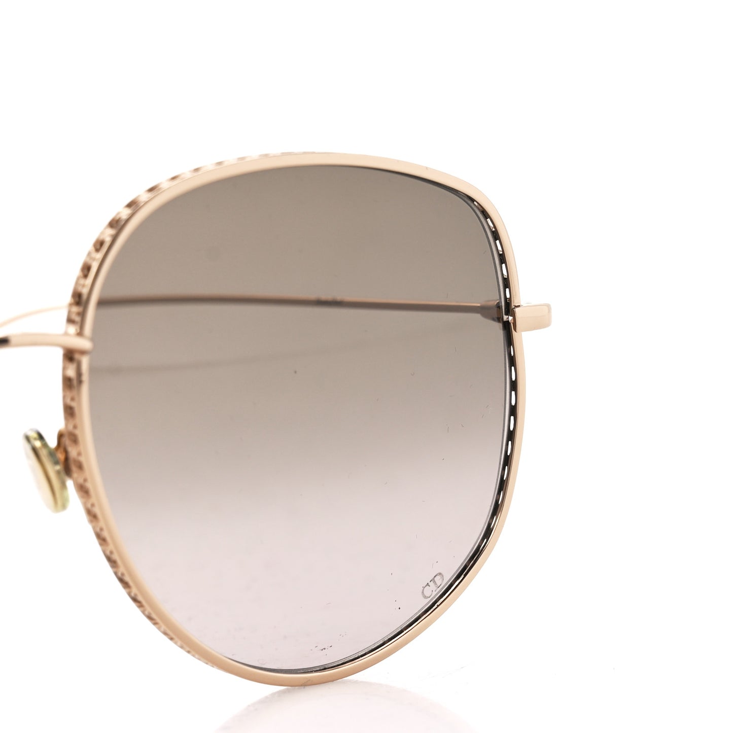 Metal Dior By Dior Sunglasses Gold