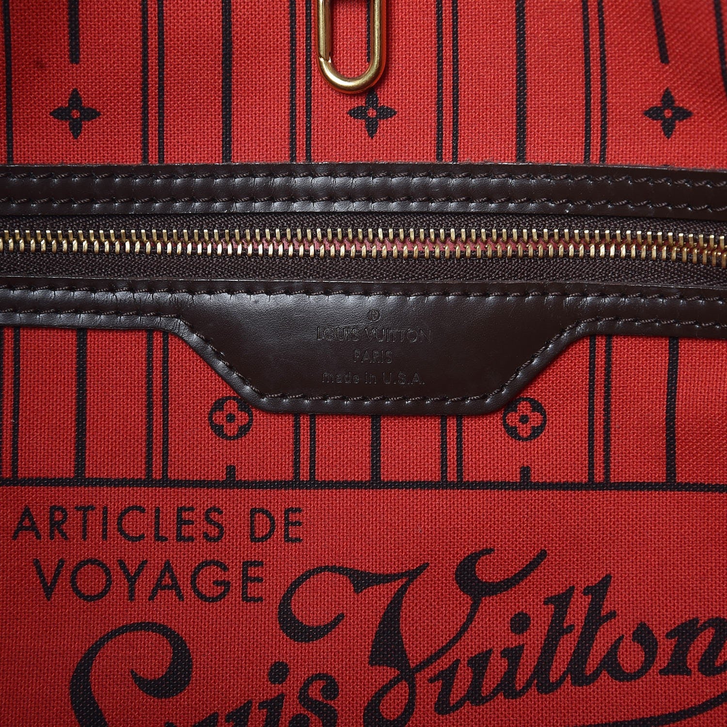 Louis Vuitton Damier Ebene Neverfull MM 6 of 7