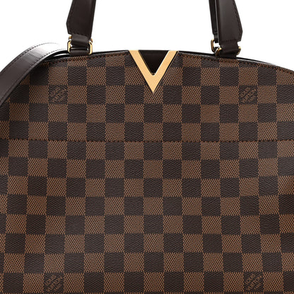 Louis Vuitton Damier Ebene Kensington Bowling Bag 7 of 9