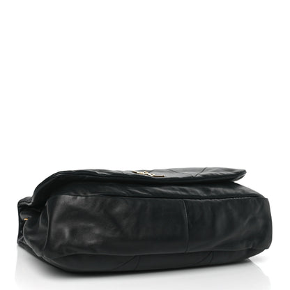Saint Laurent Lambskin Matelasse Monogram Large Jamie 4.3 Black 4 of 9