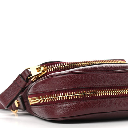 Tom Ford Calfskin Mini Jennifer Crossbody Bag Oxblood 7 of 8