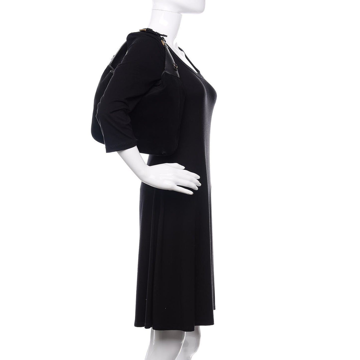 Suede Dionysus Hobo Black