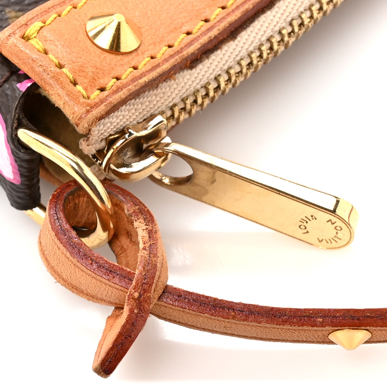 Louis Vuitton Monogram Cherry Blossom Pochette Accessories Brown 16 of 16