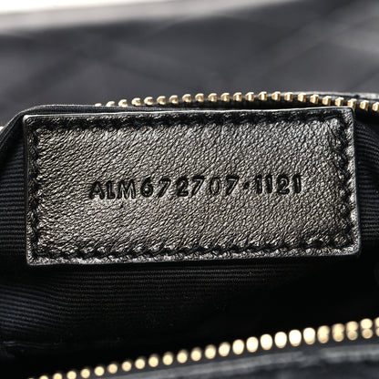 Saint Laurent Lambskin Quilted Binocular Case Black 7 of 11
