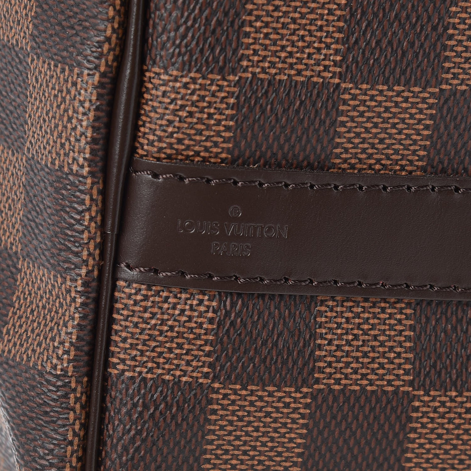 Louis Vuitton Damier Ebene Speedy Bandouliere 35 8 of 10