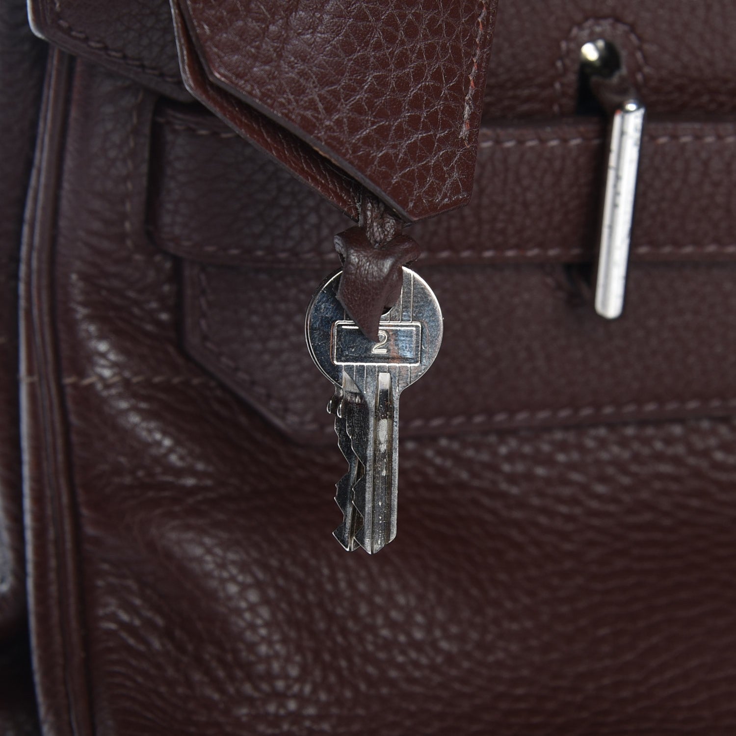 Hermes Taurillon Clemence JPG Birkin 42 Havane 18 of 28