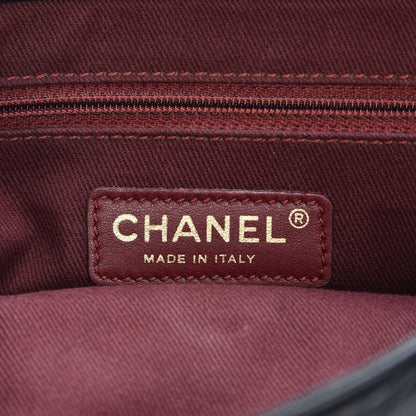 Chanel Aged Calfskin Quilted Small Pondichery Flap Black 7 of 9