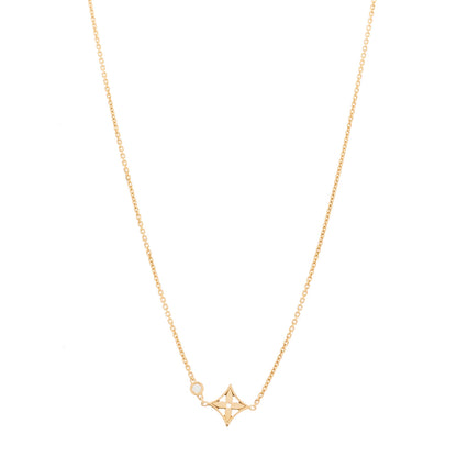 Louis Vuitton 18K Pink Gold Diamond Idylle Blossom Pendant Necklace 1 of 7