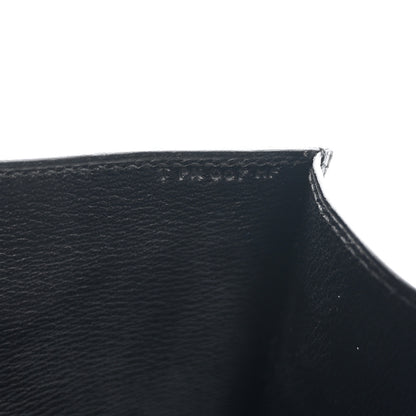 Hermes Shiny Alligator Medor Clutch 23 So Black 7 of 8