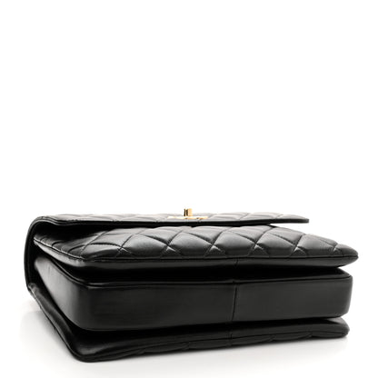 Chanel Lambskin Quilted Medium Trendy CC Flap Dual Handle Bag Black 4 of 11