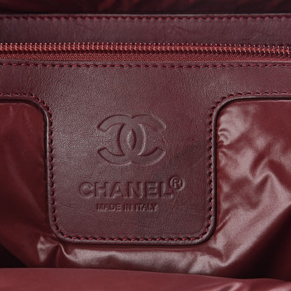 Chanel Nylon Quilted Coco Cocoon Bowler Green 6 of 10