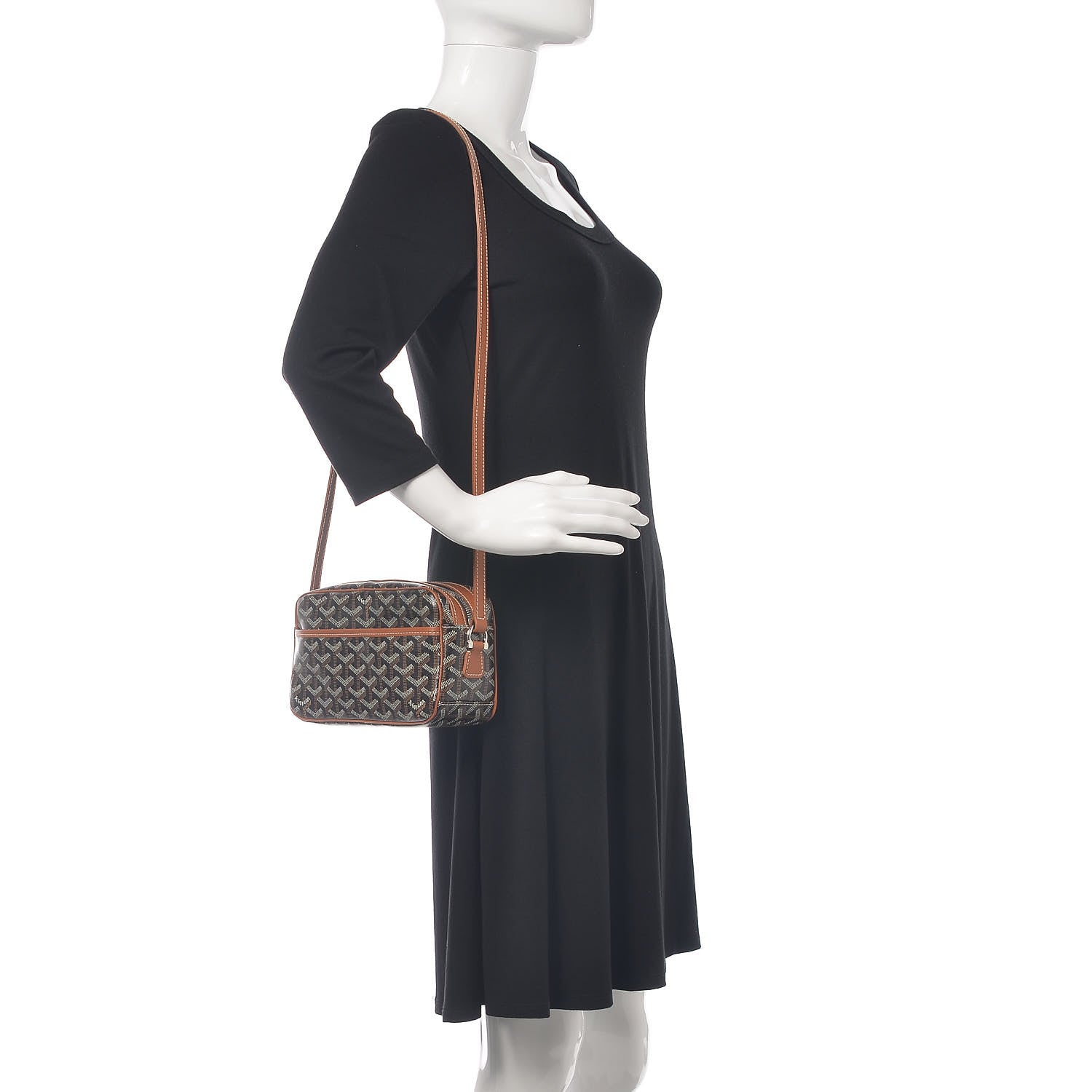 Goyard Goyardine Sac Cap Vert Black Gold 2 of 8