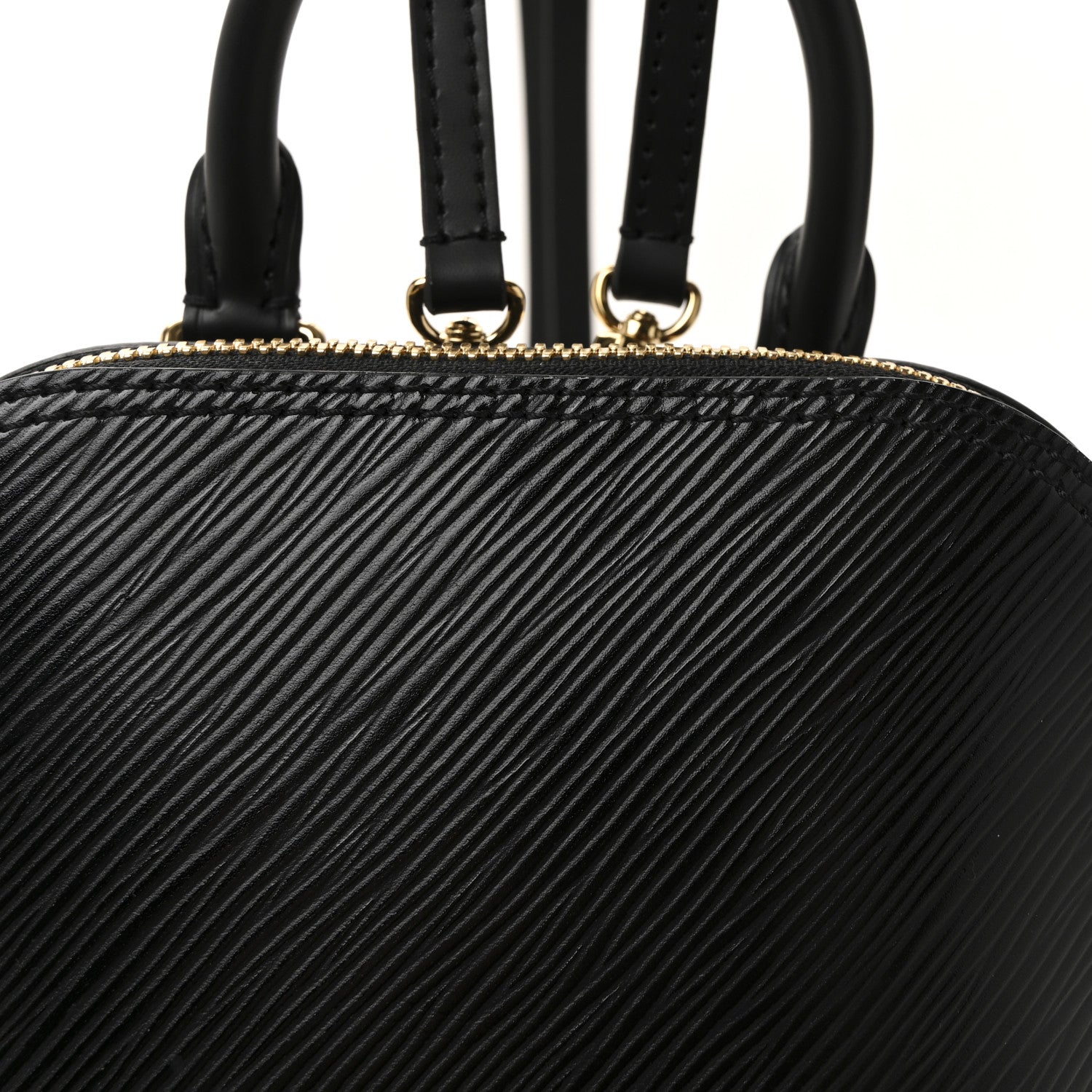 Louis Vuitton Epi Alma Backpack Black 7 of 9