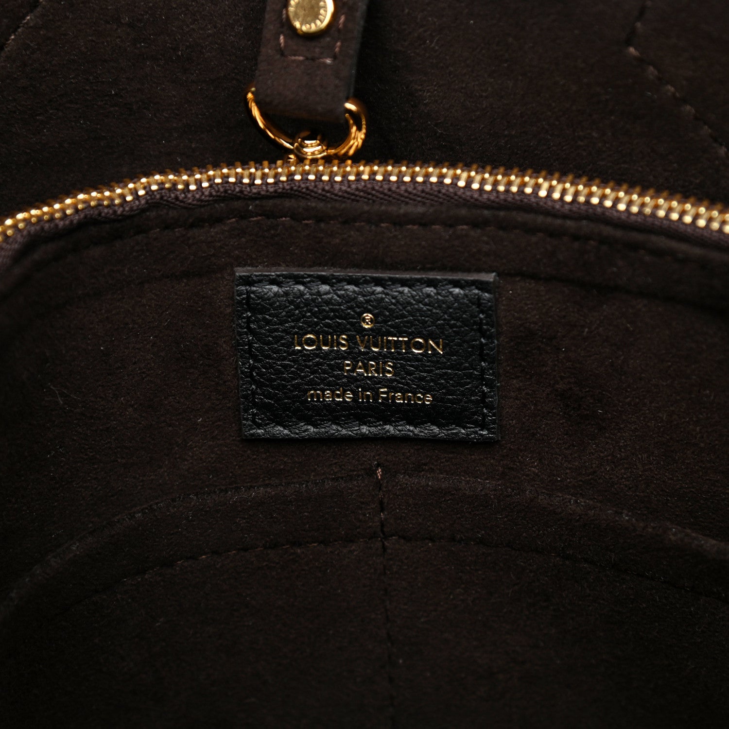 Louis Vuitton Calfskin Monogram Kimono Tote PM Black 6 of 10