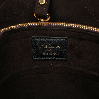 Louis Vuitton Calfskin Monogram Kimono Tote PM Black 6 of 10