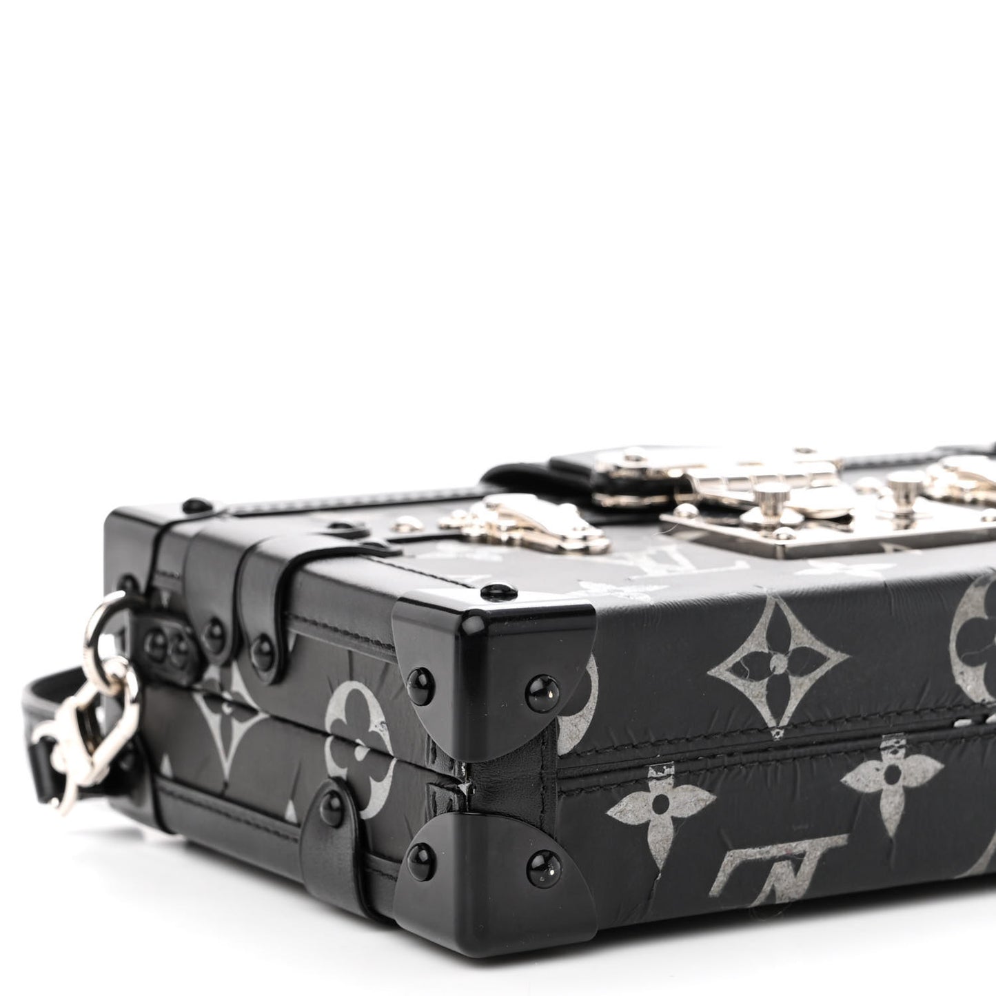 Reflective Petite Malle Black