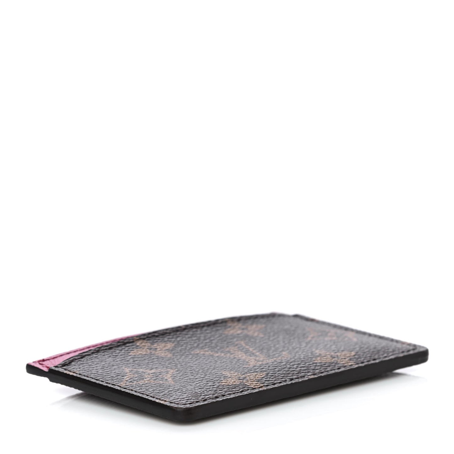 Monogram Card Holder Fuchsia