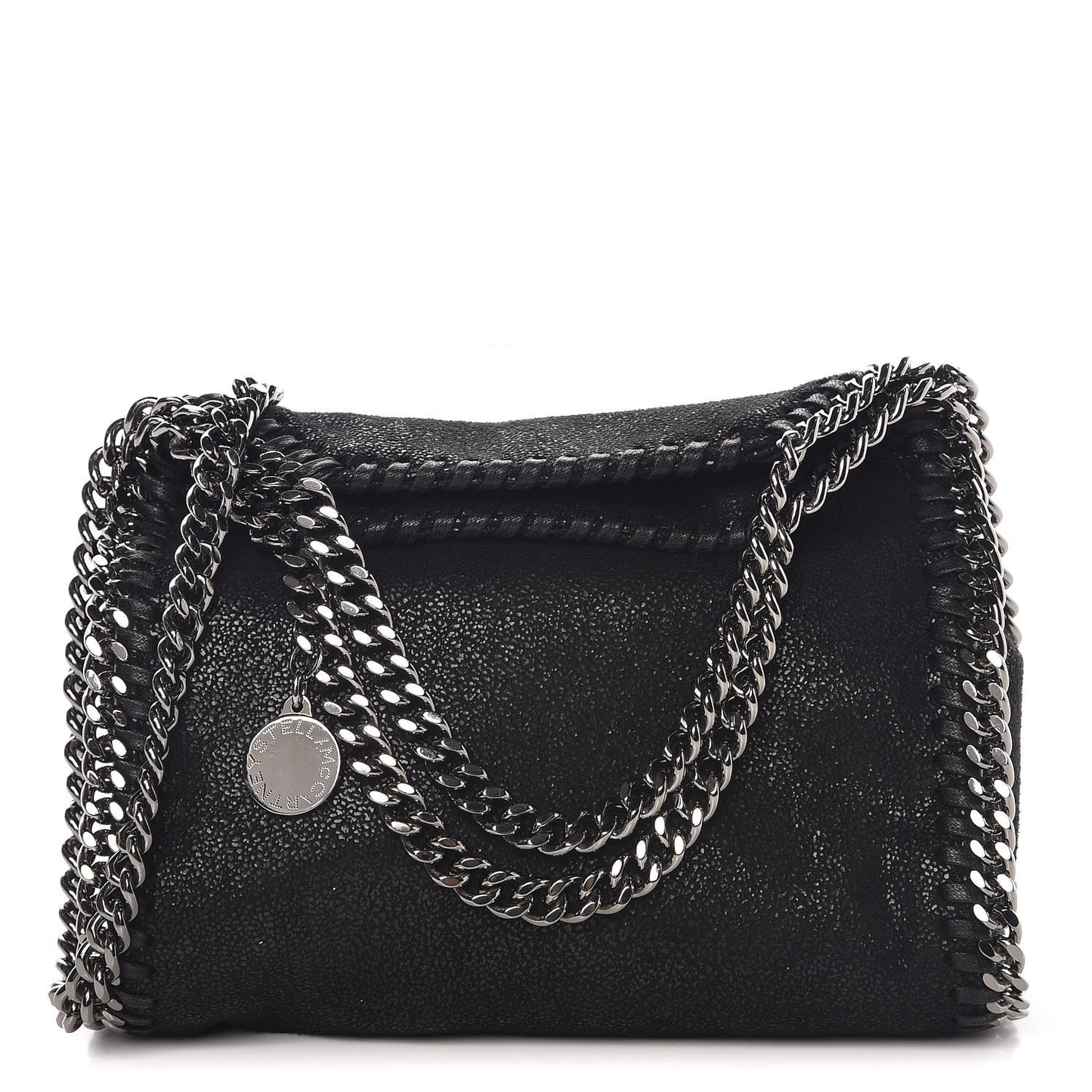 Shaggy Deer Tiny Falabella Tote Black