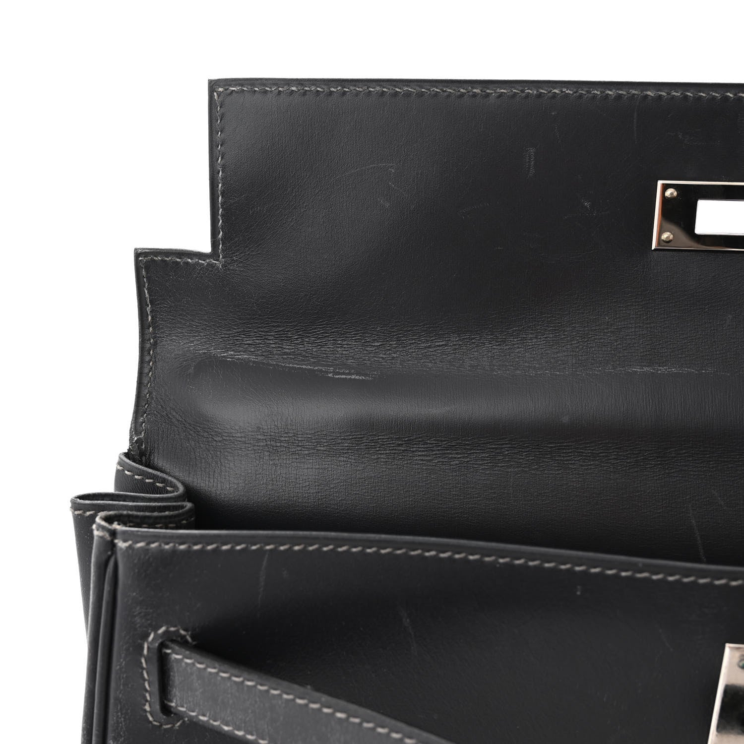 Hermes Box Kelly Retourne 32 Graphite 12 of 15