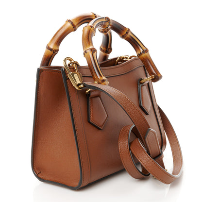 Gucci Wonka Grain Calfskin Mini Diana Tote Bag Cuir 3 of 11