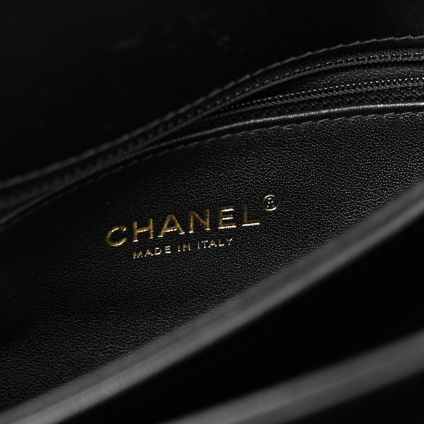 Lambskin Quilted Small Trendy CC Dual Handle Flap Bag Black