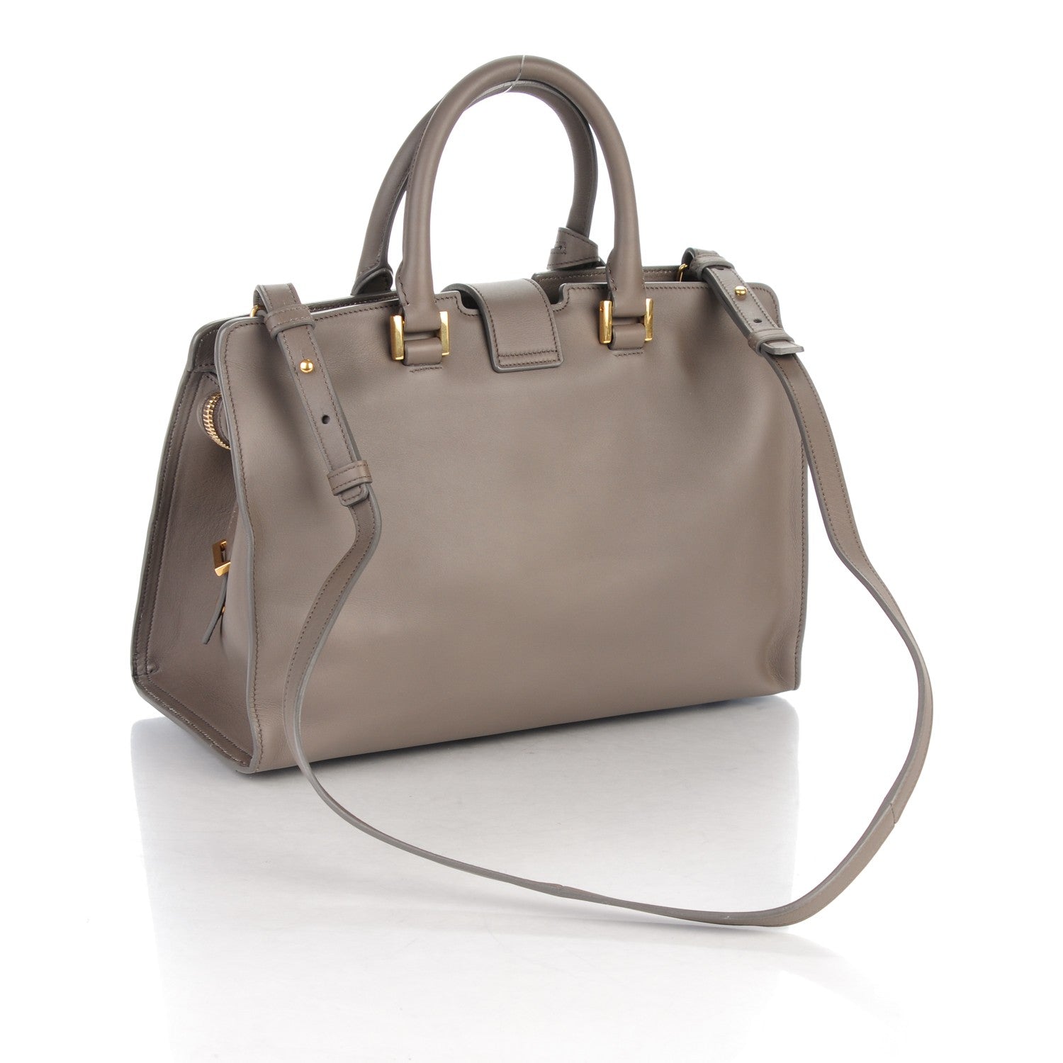 Saint Laurent Calfskin Small Classic Y Cabas Grey 3 of 7