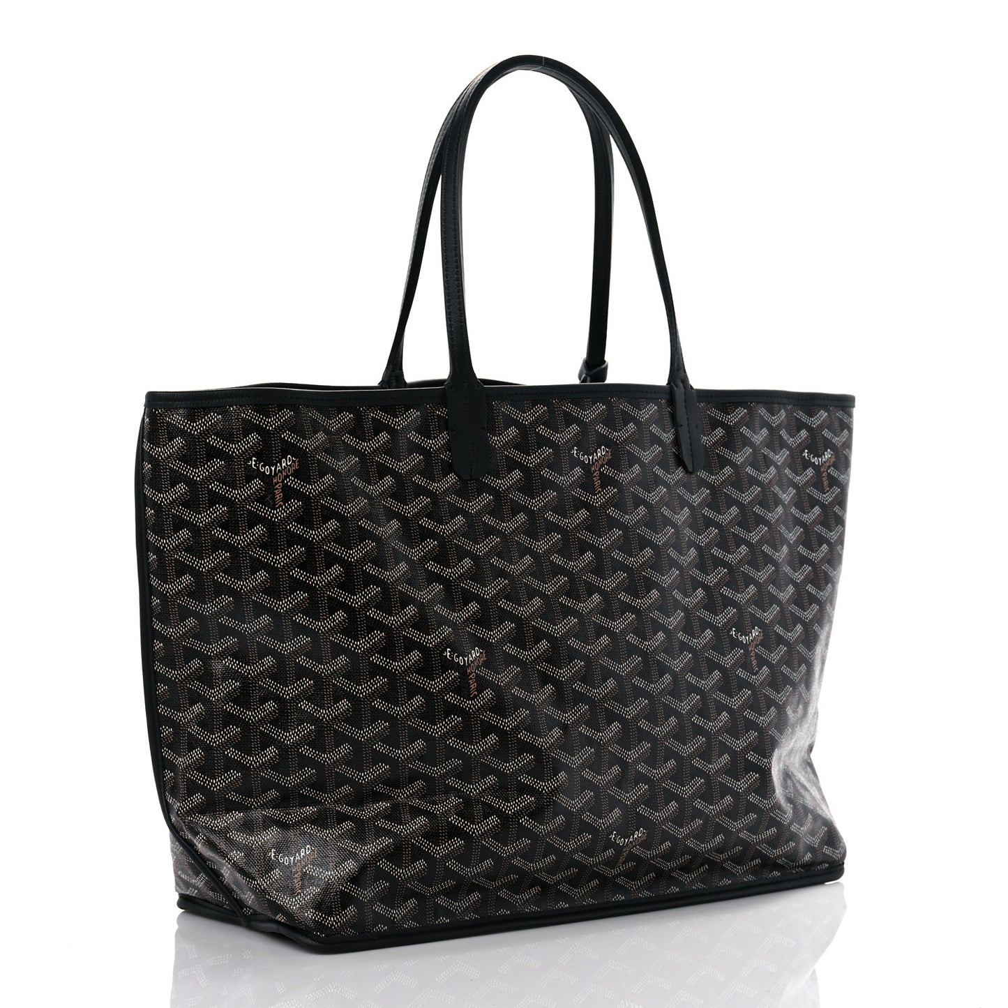 Goyardine Reversible Anjou PM Black