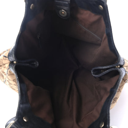 Gucci Monogram Large Sukey Tote Dark Brown 4 of 5