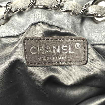 Chanel Jersey Melrose Cabas Grey 6 of 13