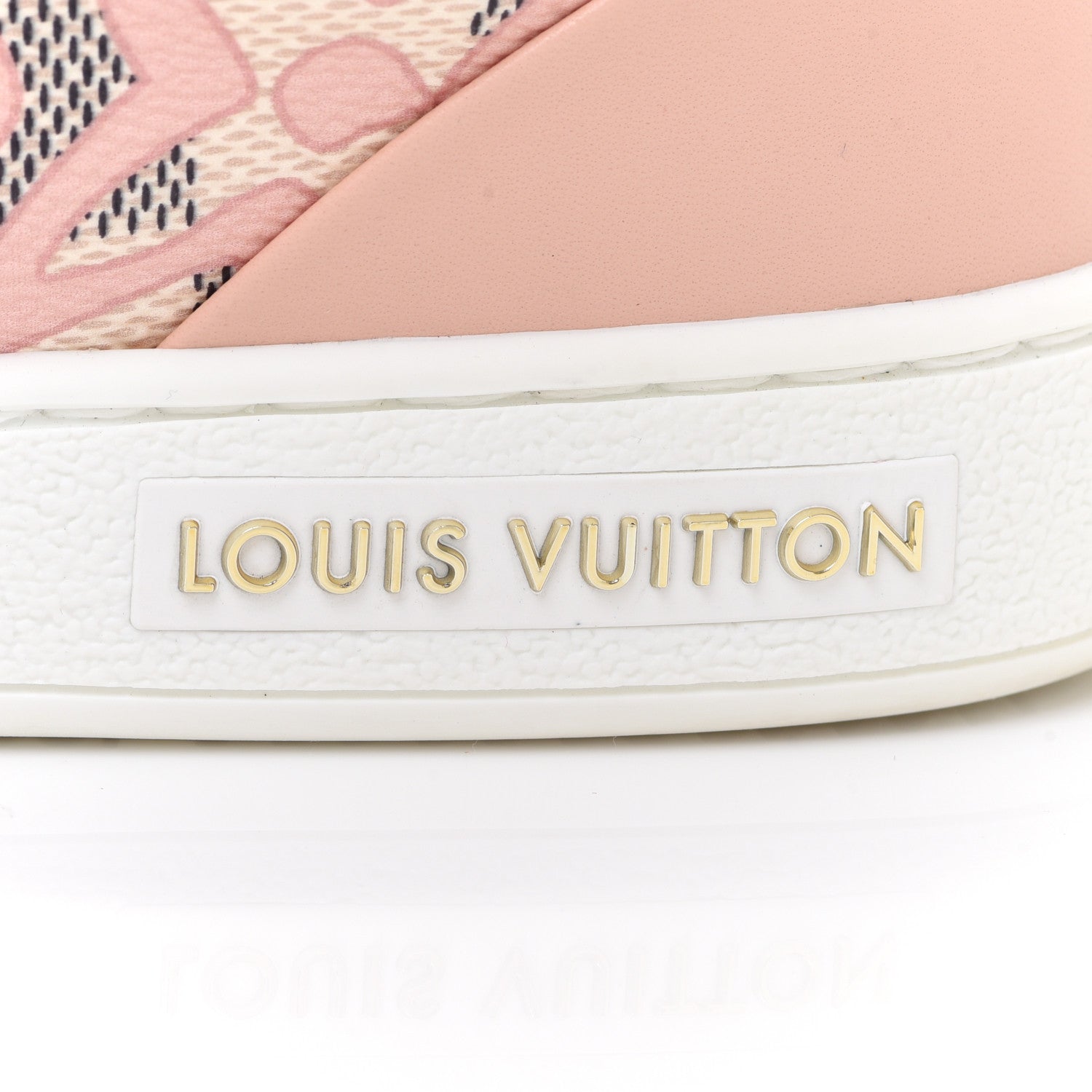 Louis Vuitton Damier Azur Tahitienne Bora Bora Sneakers 36.5 Rose Ballerine 10 of 10