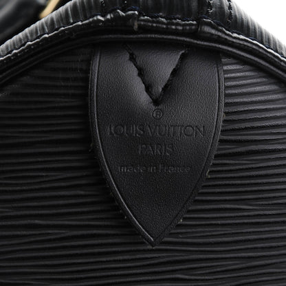 Louis Vuitton Epi Keepall 45 Black 6 of 7