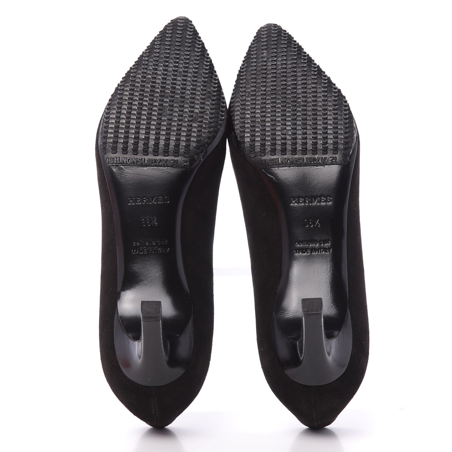 Suede Goatskin Success Pumps 36.5 Black