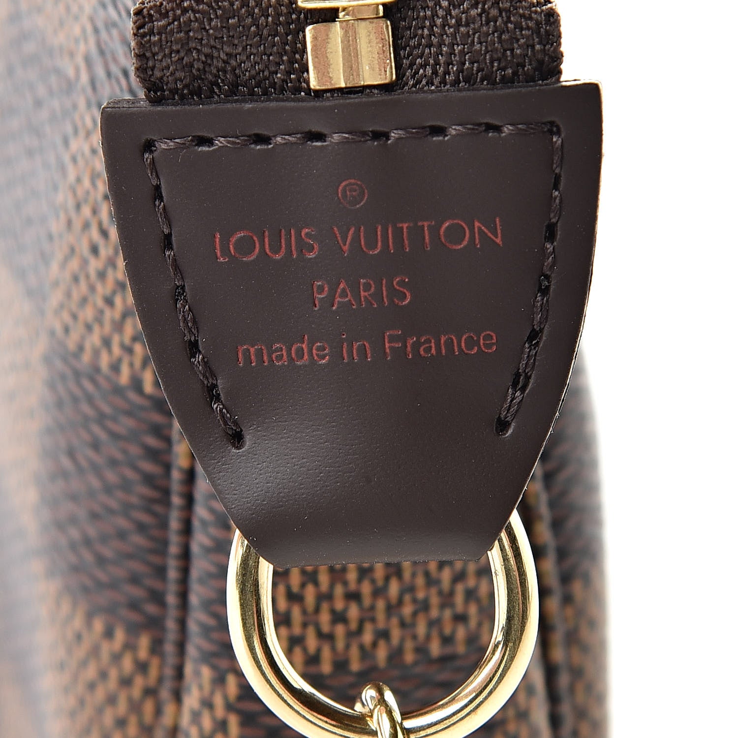 Louis Vuitton Damier Ebene Mini Pochette Accessories 6 of 8