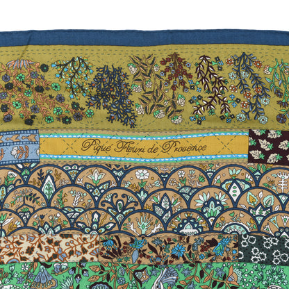 Hermes Cashmere Silk Pique Fleuri de Provence Shawl 140 3 of 10