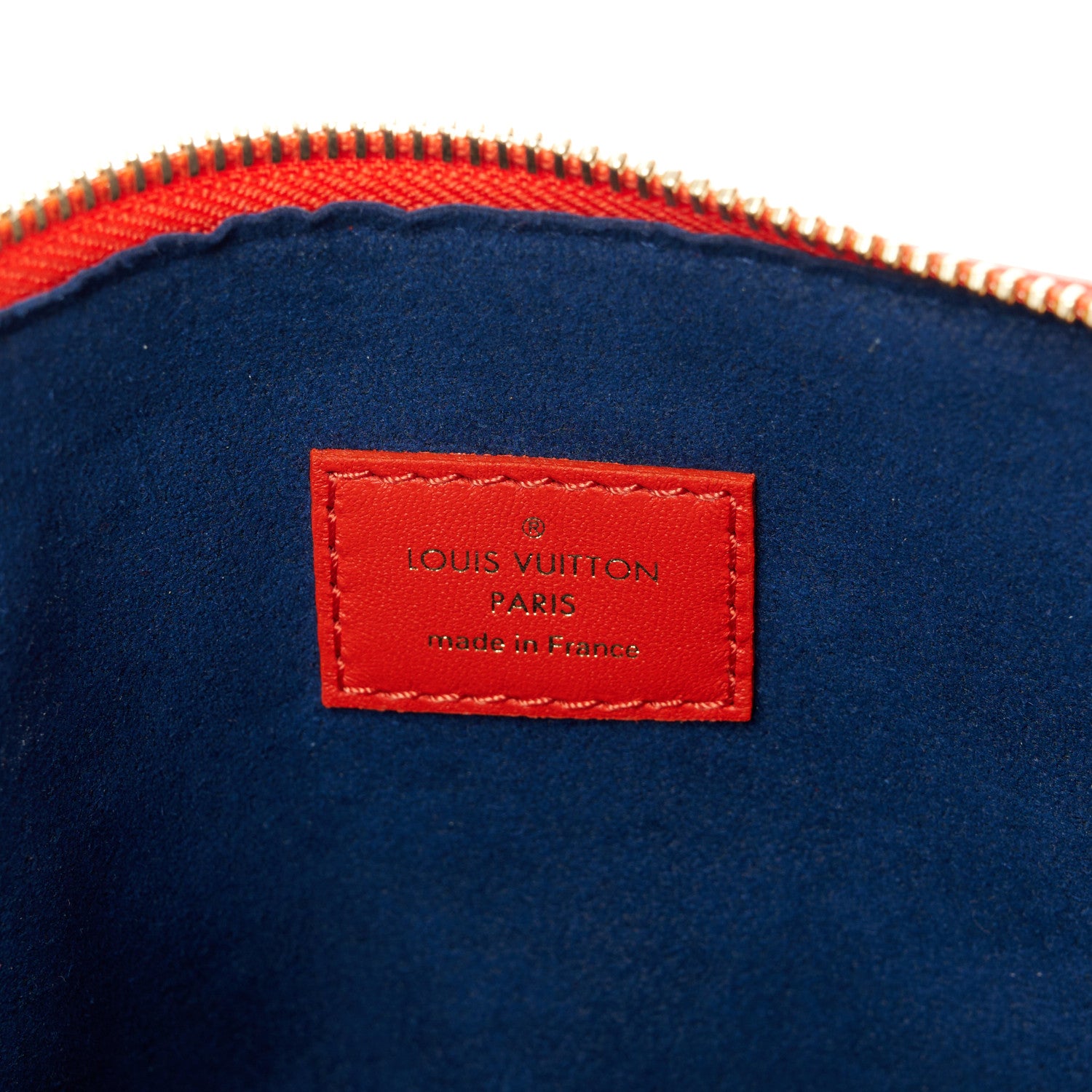 Louis Vuitton Lambskin Embossed Monogram Coussin PM Red 8 of 11