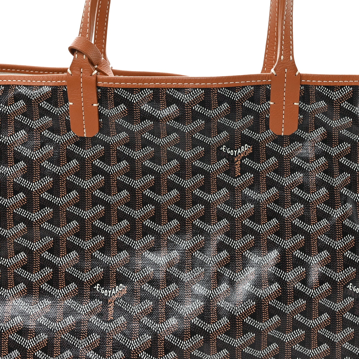 Goyard Goyardine Saint Louis PM Black Gold 9 of 11