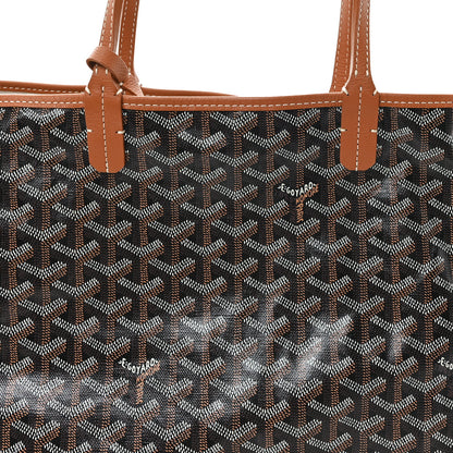 Goyard Goyardine Saint Louis PM Black Gold 9 of 11