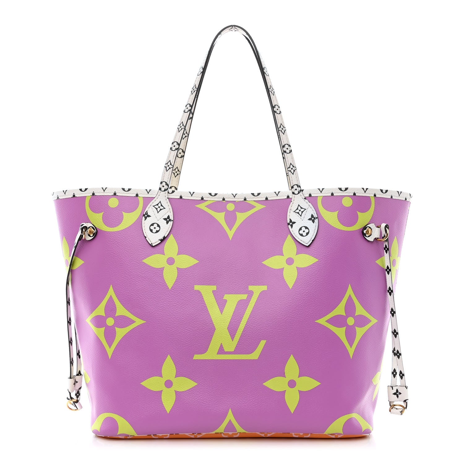 Louis Vuitton Monogram Giant Neverfull MM Pink Lilac 3 of 15