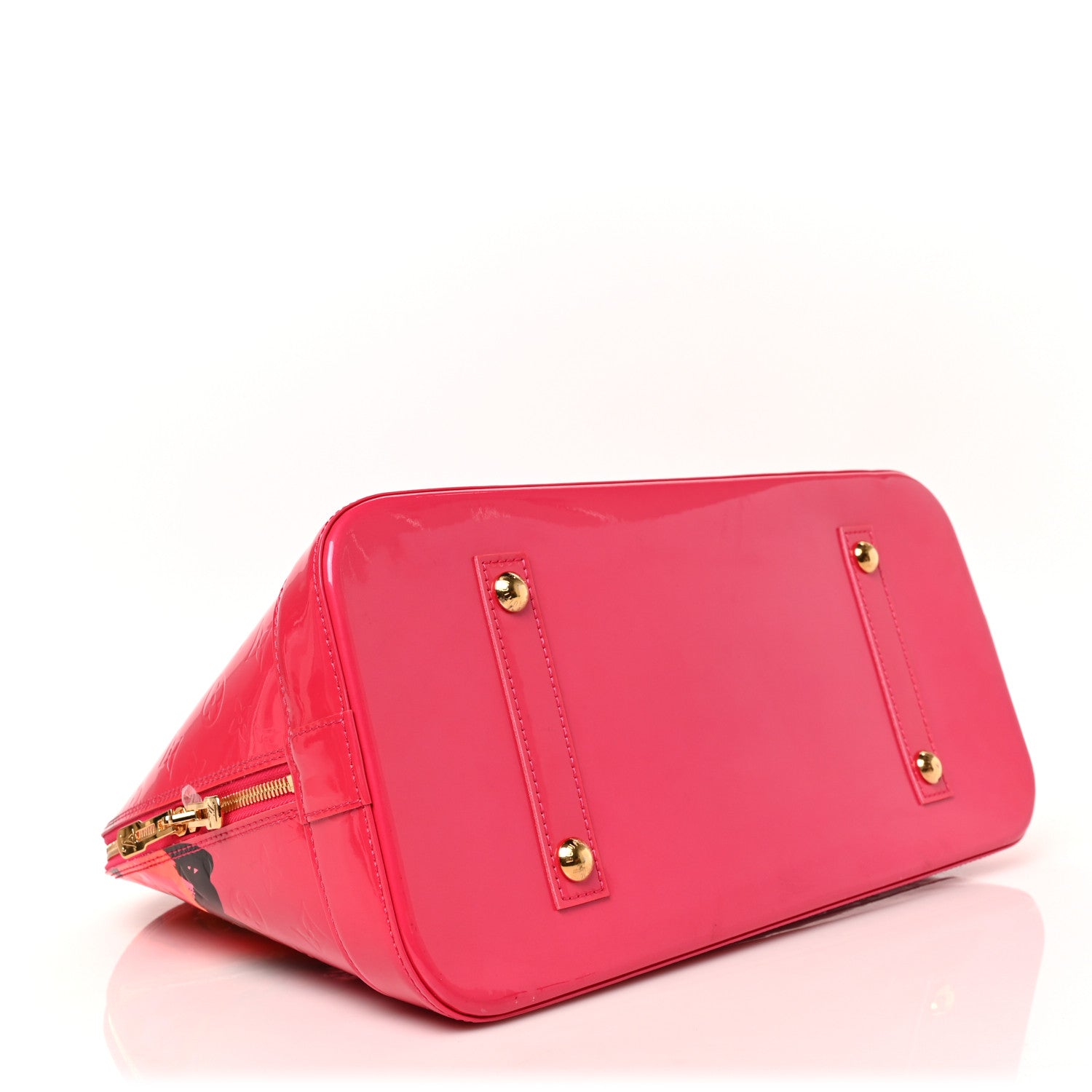 Louis Vuitton Vernis Roses Alma GM Rose Pop 4 of 8