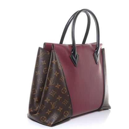 Louis Vuitton Monogram Cuir Orfevre Tote W PM Prunille 3 of 8