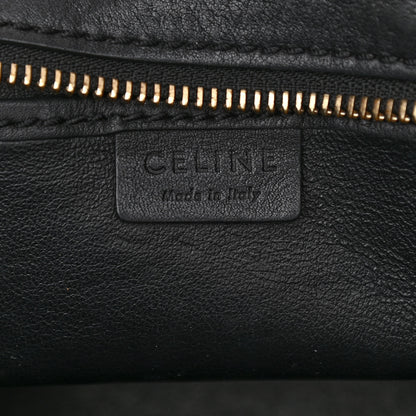 Celine Smooth Calfskin Nano Luggage Black 6 of 10