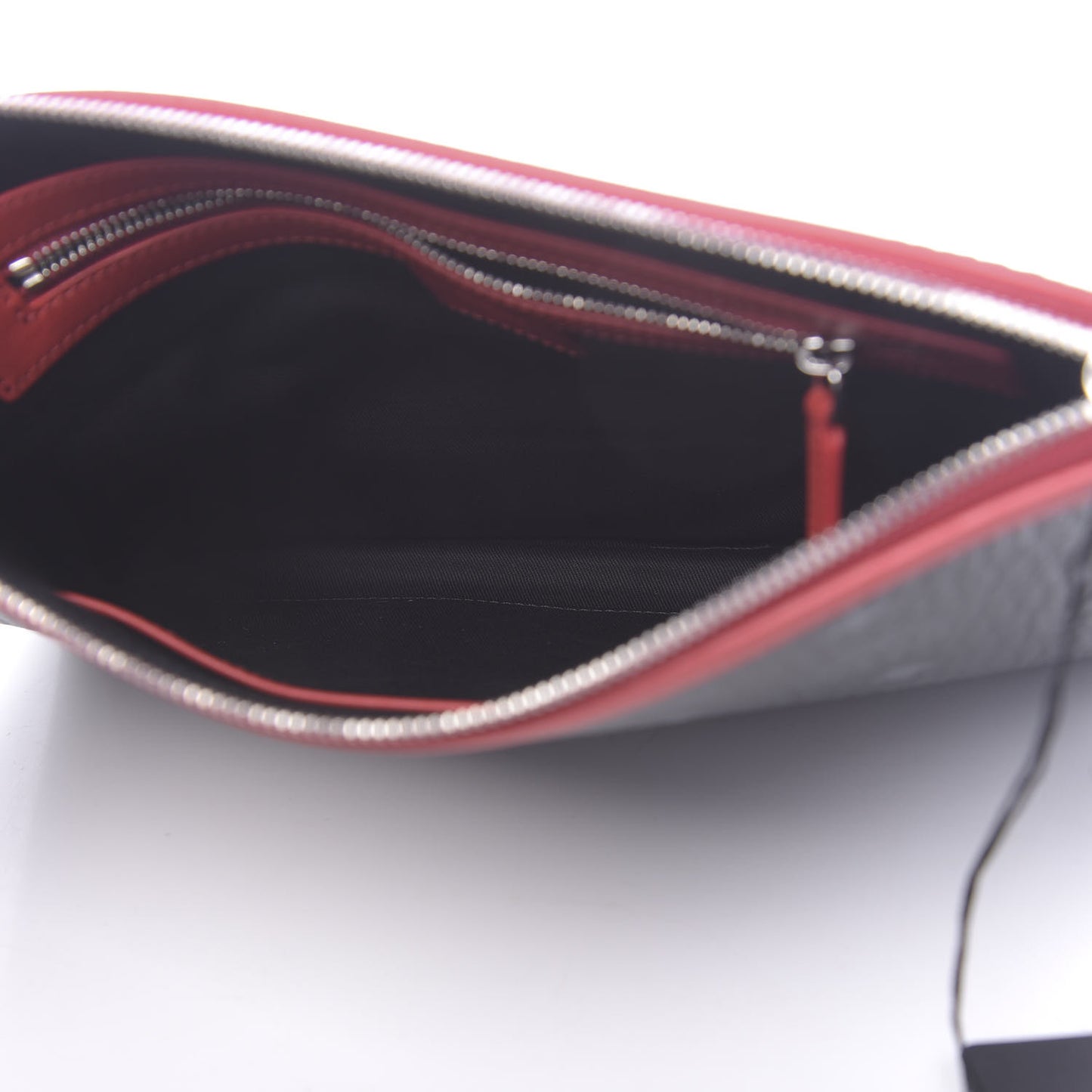 Visetos Crossbody Pouch Black Red