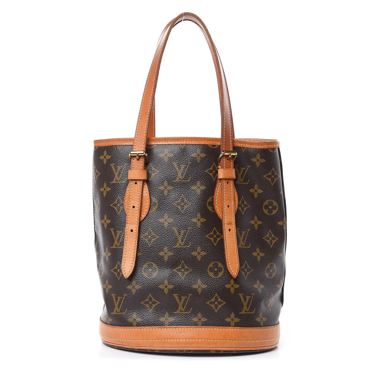 Louis Vuitton Monogram Petit Bucket 23 1 of 16