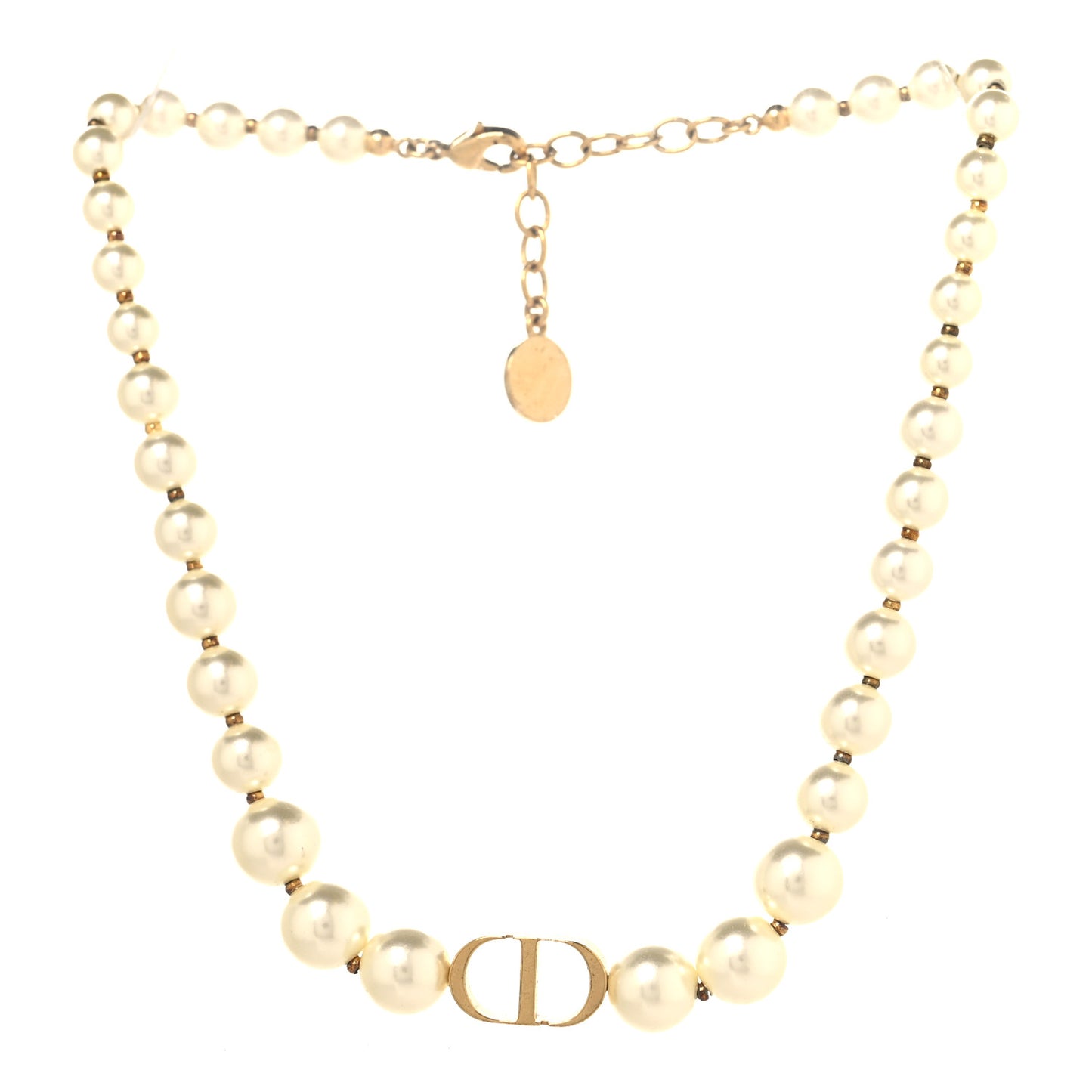 Pearl 30 Montaigne Choker Necklace Gold