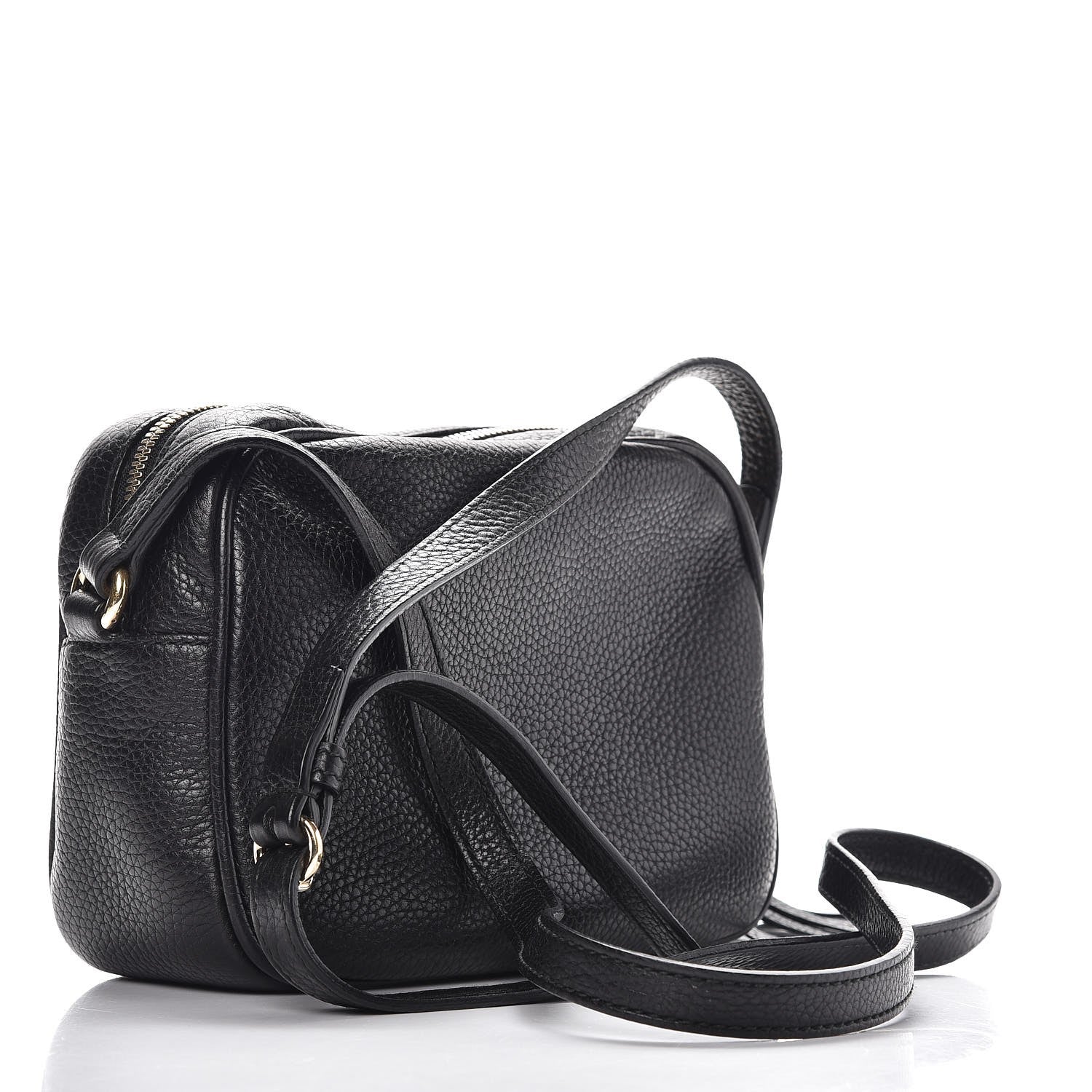 Gucci Pebbled Calfskin Small Soho Disco Bag Black 3 of 8