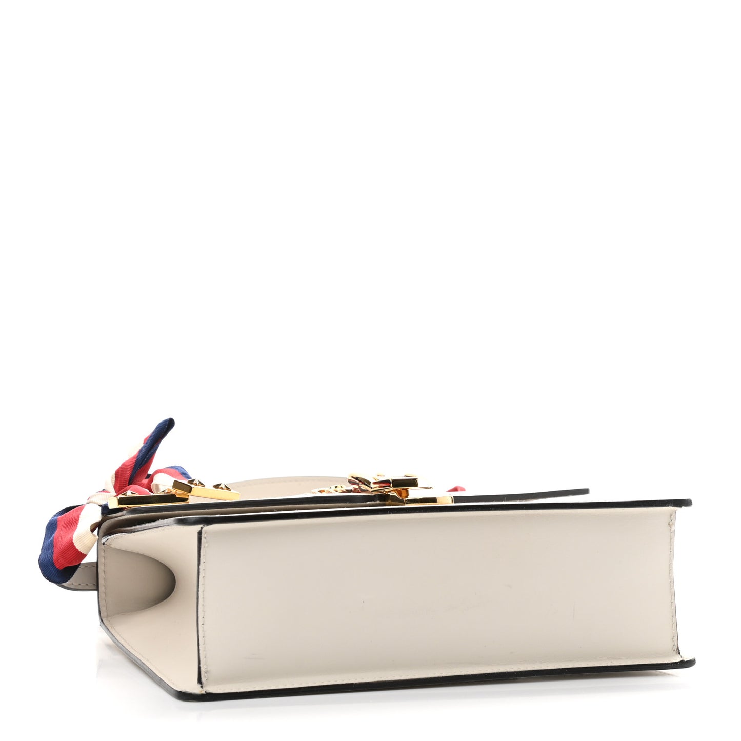 Calfskin Small Sylvie Shoulder Bag Off White