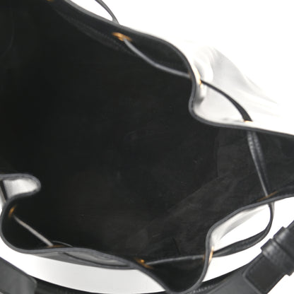 Saint Laurent Calfskin Large Emmanuelle Bucket Bag Black 5 of 8