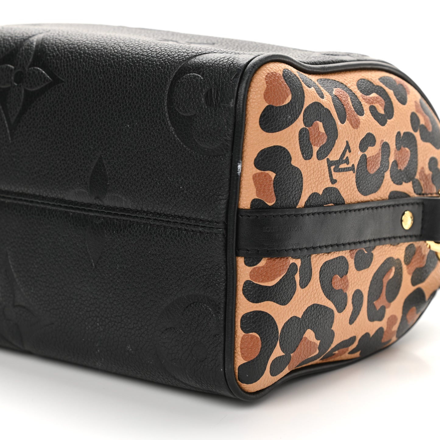 Empreinte Monogram Giant Wild At Heart Speedy Bandouliere 25 Black