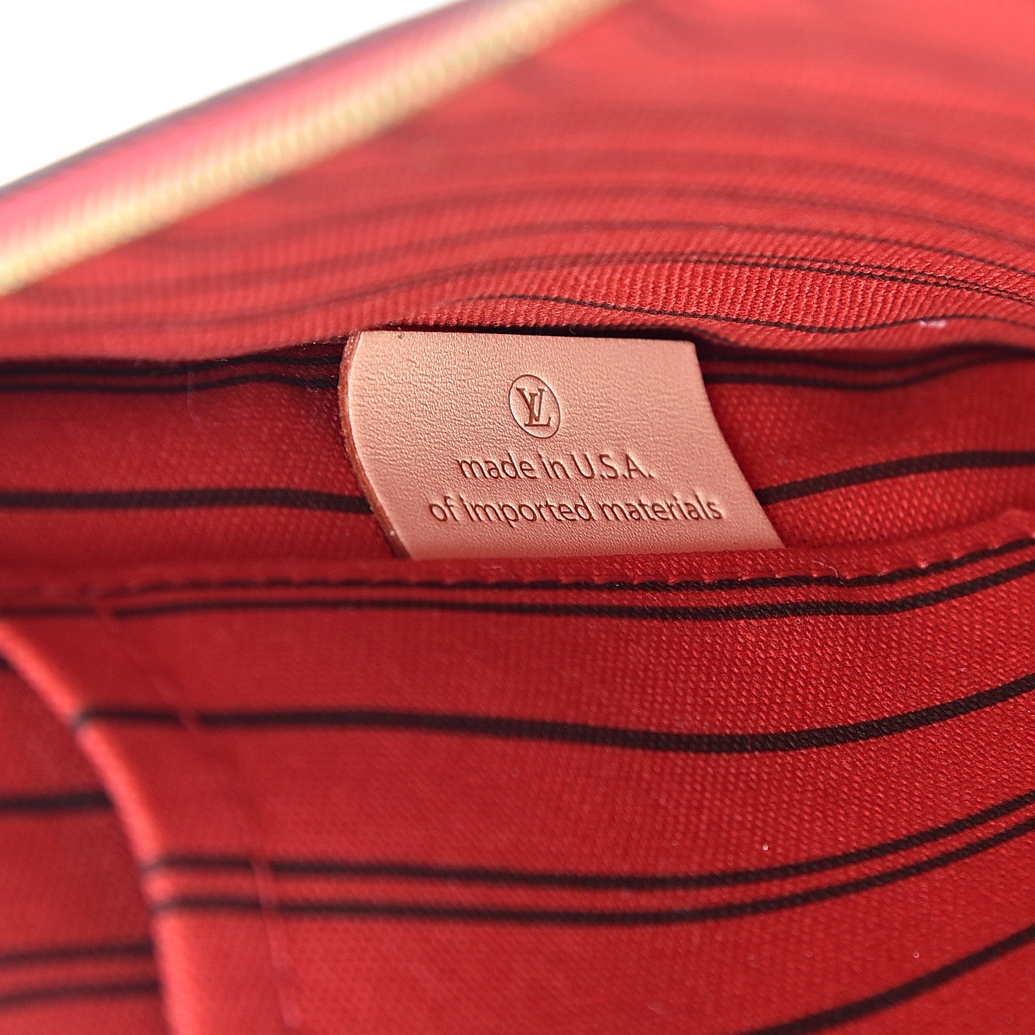 Louis Vuitton Monogram Neverfull MM GM Pochette Cherry 7 of 13